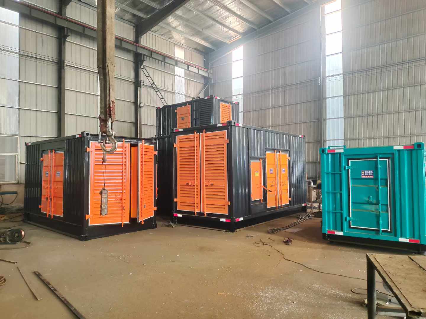 博乐500kw柴油发电机组可以带动多少功率设备？